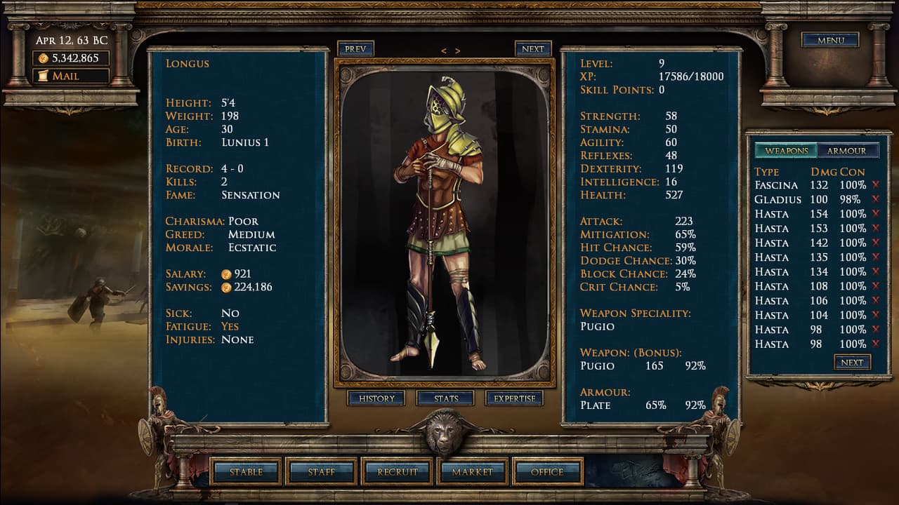 Age of Gladiators screenshot 3