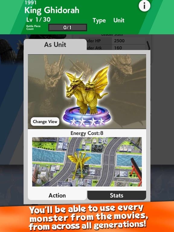 GODZILLA BATTLE LINE screenshot 4