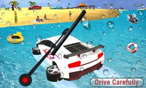 Water Surfer car Floating Beach Drive screenshot 6