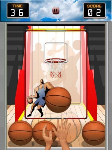 Arcade Free Throw Basketball screenshot 3