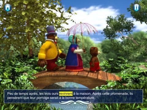 Goldilocks and the three bears - Book & Games (Lite) screenshot 5