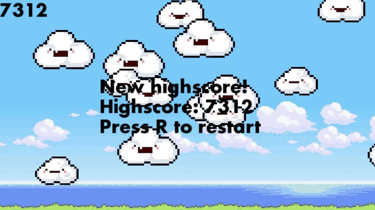 Cloud bird screenshot 2