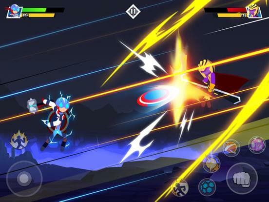 Stickman Combat: Superhero screenshot 3