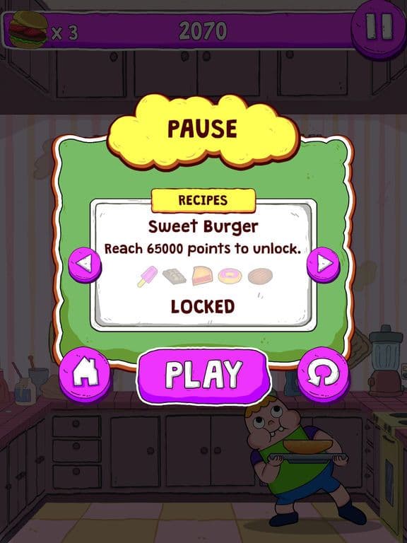 Blamburger – Clarence Fun Burger Building Arcade screenshot 3