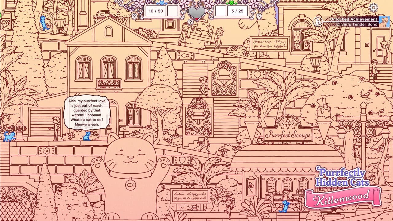 Purrfectly Hidden Cats - Kittenwood screenshot 3