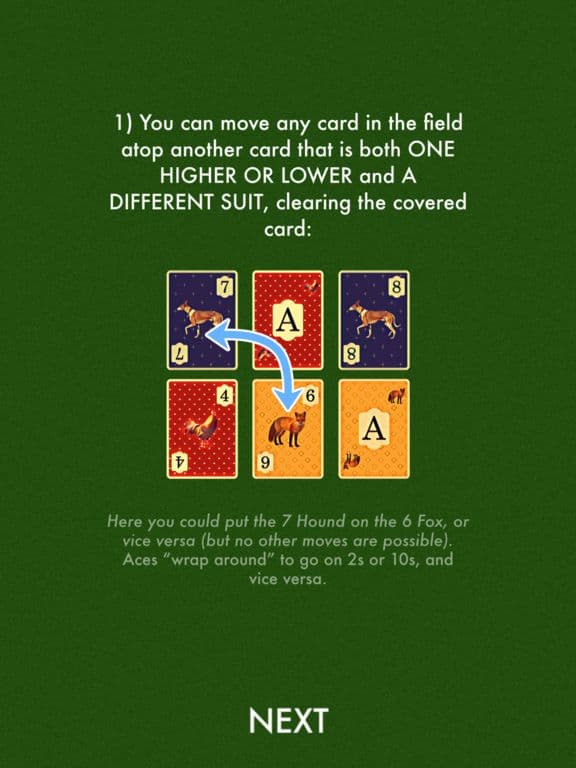 Fox Solitaire screenshot 3