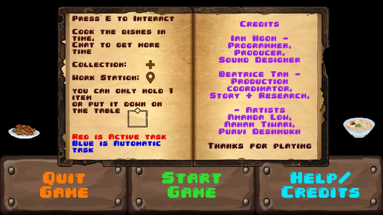 Menu of Memoirs screenshot 3