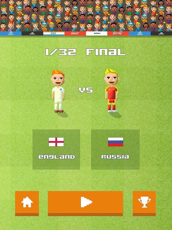 Pixel FreeKick - Soccer Tiny Cup screenshot 3