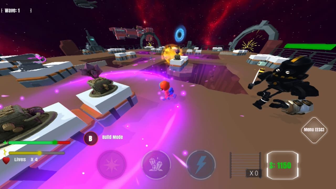 Astronaut Assault screenshot 3