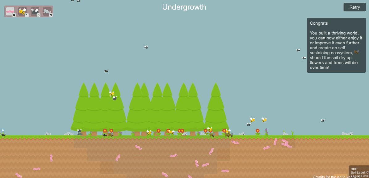 Undergrowth (Mix and Jam Game Jam)