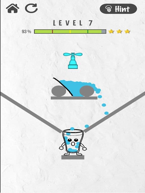 Happy water glass draw game screenshot 5