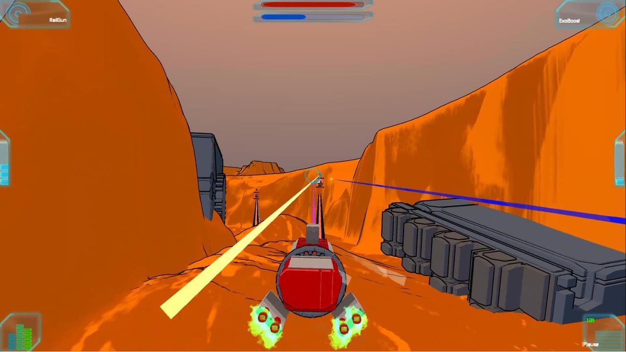 DEMO: Robot Fighting Hovercrafts