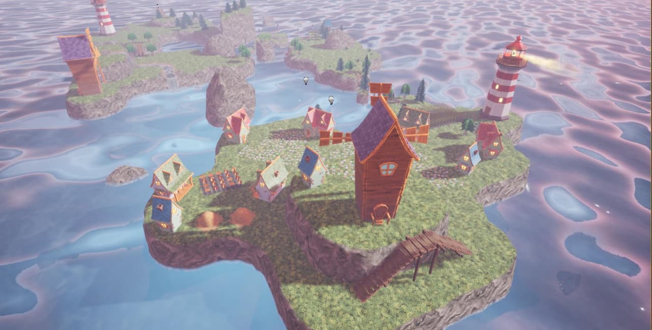 Greenwood Fantasy Village Level Design screenshot 2