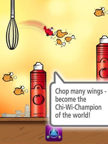 Chicken Wings - Easter Edition - chop chicken in the kitchen sky screenshot 4