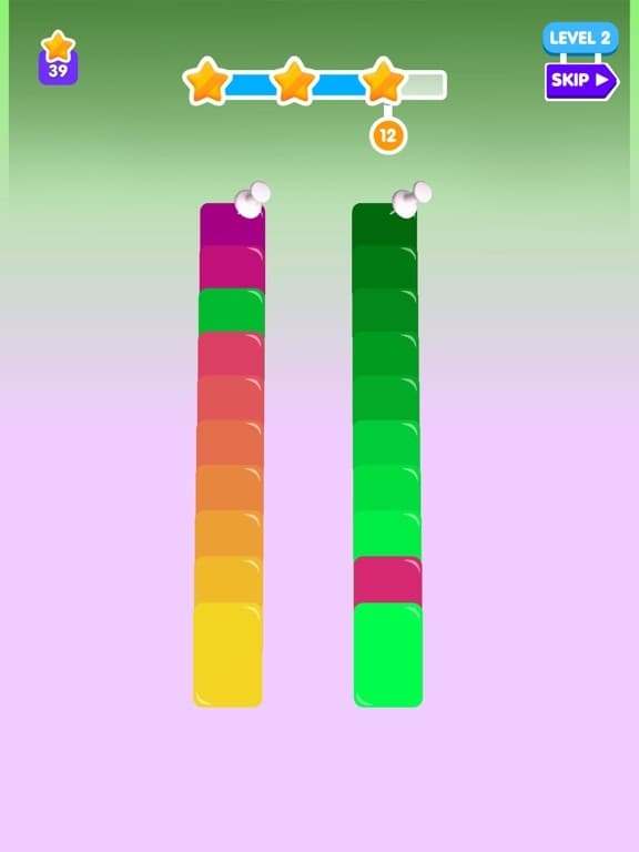 Color Sort Stack screenshot 2