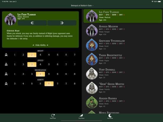 Betrayal Explorer Stats screenshot 4