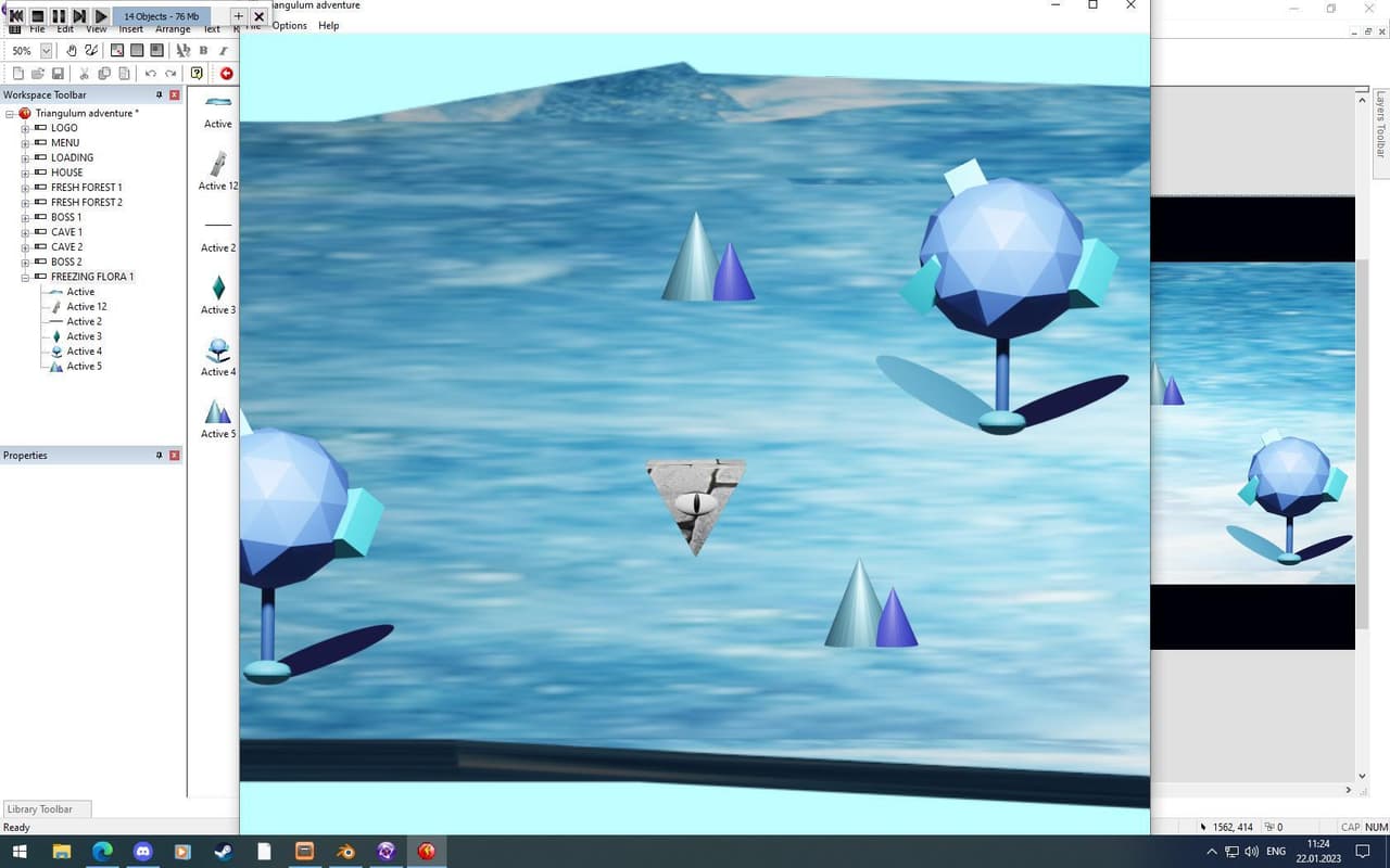 Triangulum adventure 1.0.0 screenshot 2