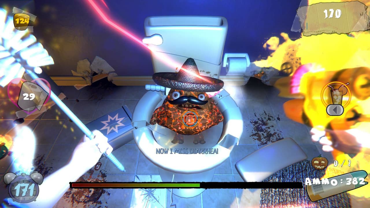 ATTACK OF THE EVIL POOP VR screenshot 6