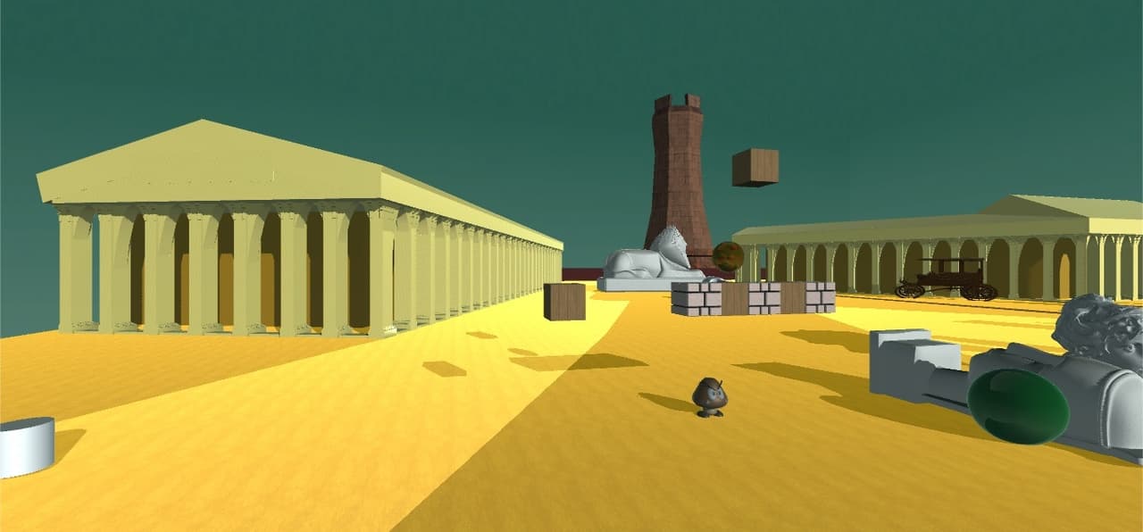 Mario extended in the autumn afternoon screenshot 2