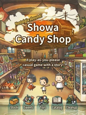 The heartwarming simulation game--Showa Candy Shop screenshot 2