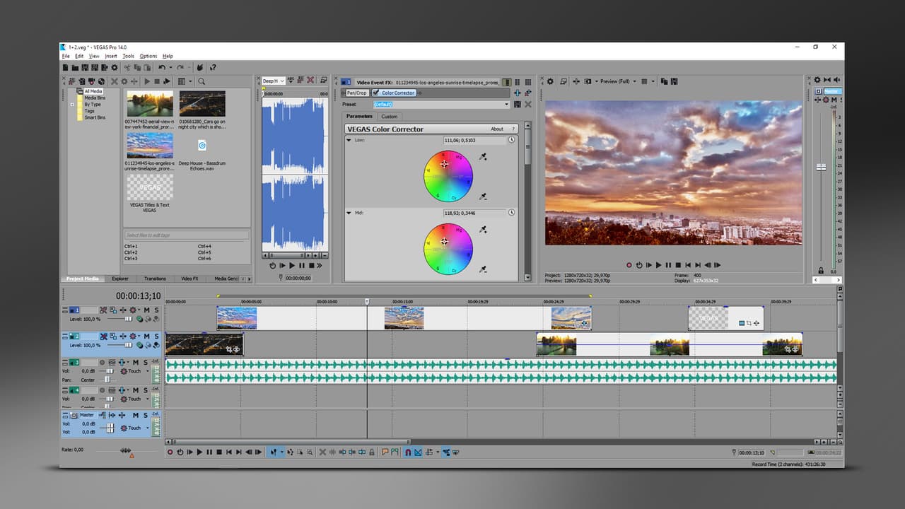 VEGAS Pro 14 Edit screenshot 3