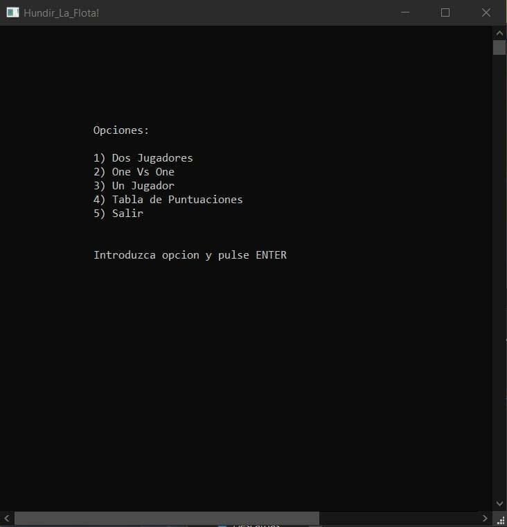 HundirLaFlotaC# screenshot 2