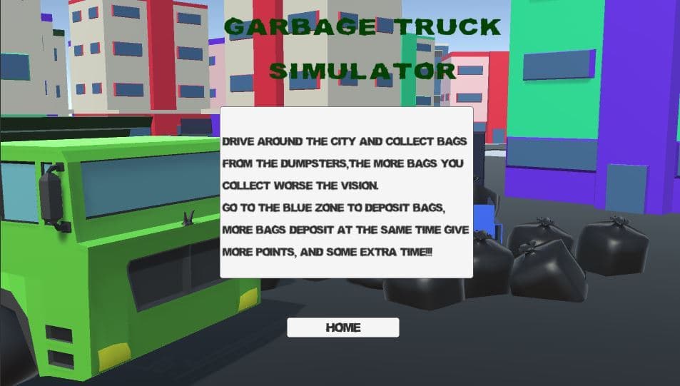 Garbage Truck Simulator (itch) screenshot 4