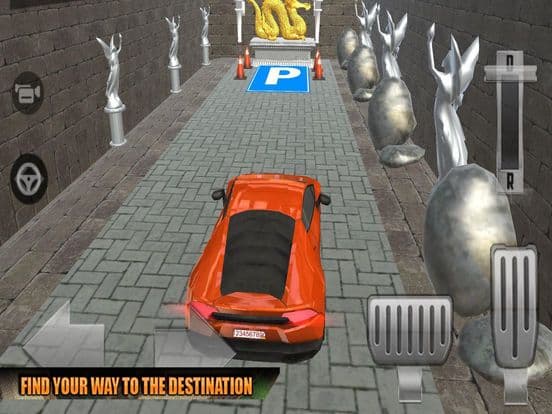 Maze Car Parking