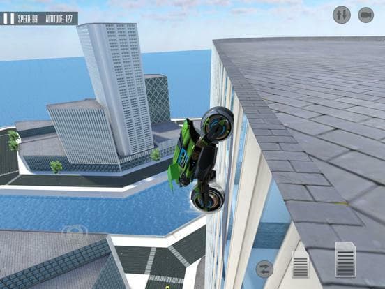 Flying Moto Pilot Simulator screenshot 2