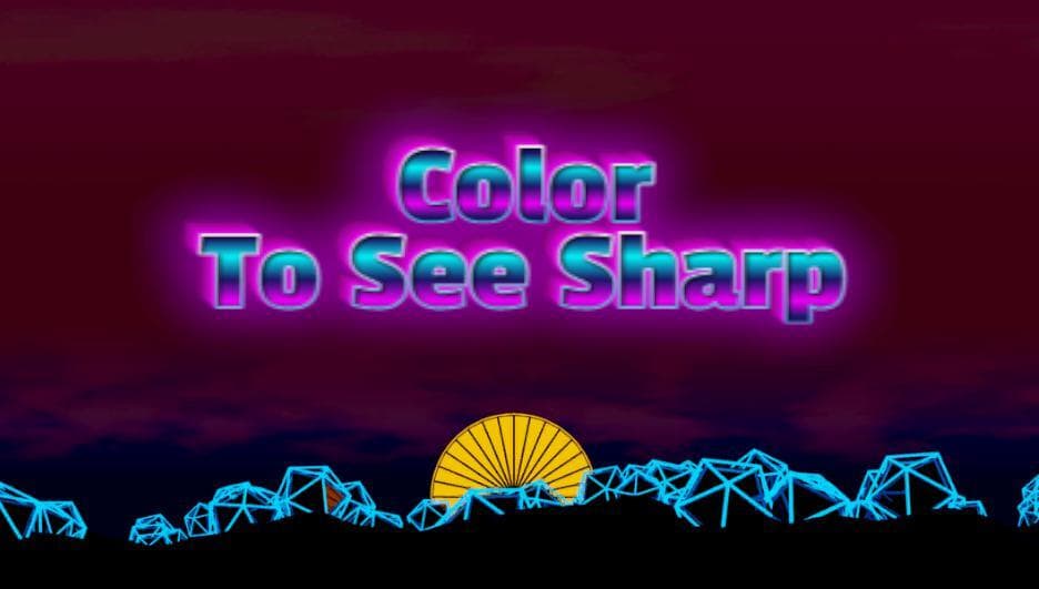 Color to See Sharp