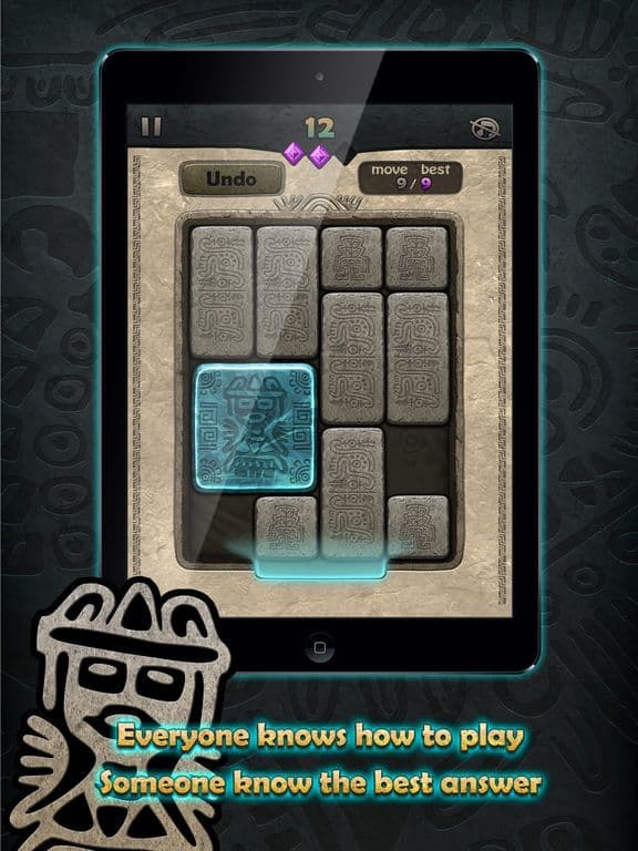 Maya Klotski Unblock Big Block Game with Solver screenshot 3