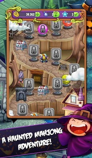 Mahjong Solitaire: Mystery Mansion screenshot 3