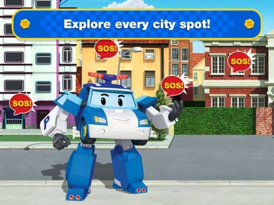 Robocar Poli Cars: Town Games screenshot 4