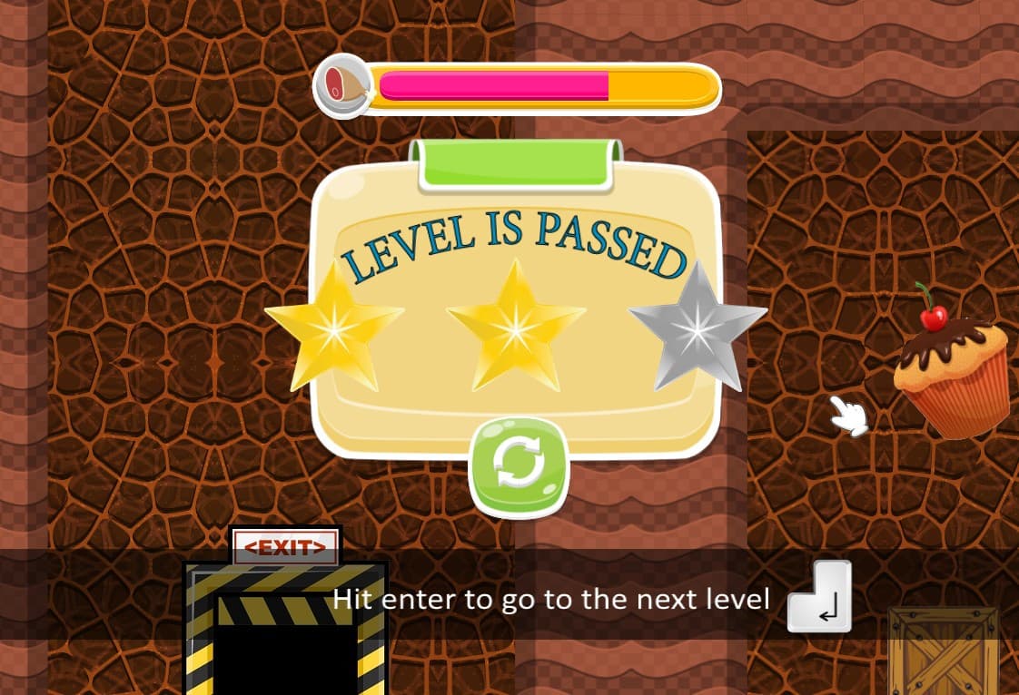 Kitten and food: adventure park screenshot 5
