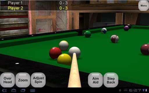 Virtual Pool Mobile screenshot 2