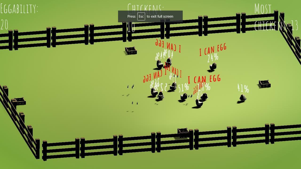 50% is un oeuf