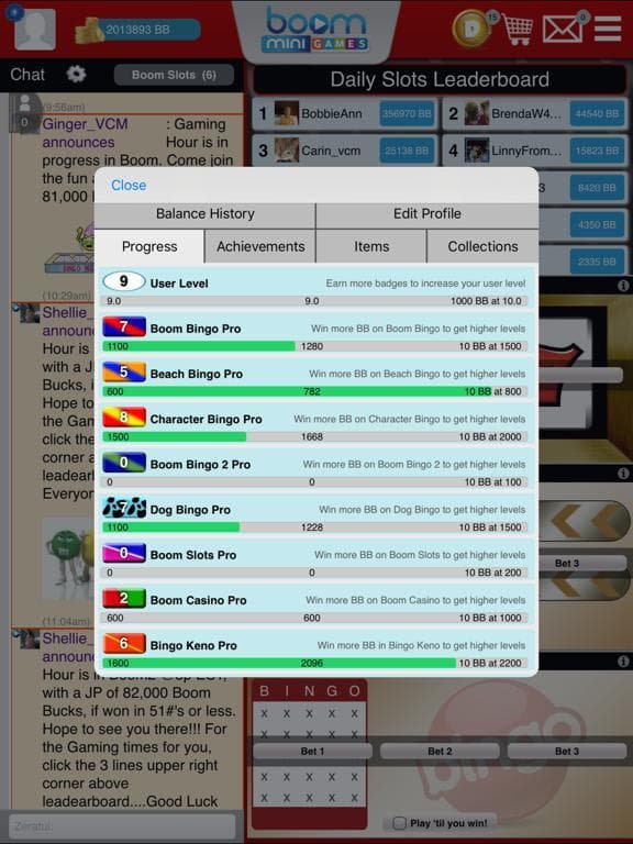 BOOM MINIGAMES -Bingo and Casino Minigames!