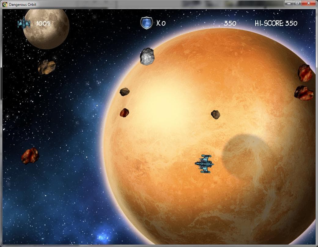 Dangerous Orbit (itch) (spectrobyte) screenshot 2