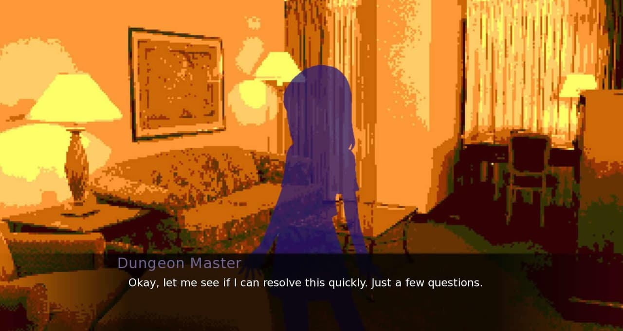 Suspicious Silhouette: A Roleplaying Mistery screenshot 3