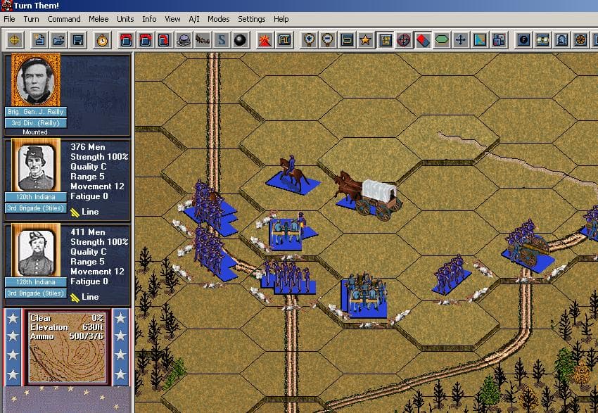 Civil War Battles: Campaign Franklin screenshot 2