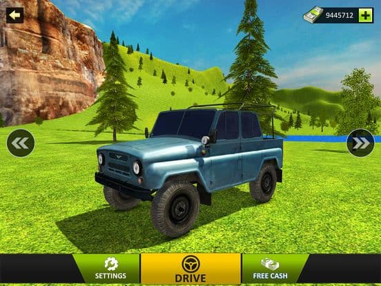 Uphill Off road Prado Car Driving Simulator 2017 screenshot 3