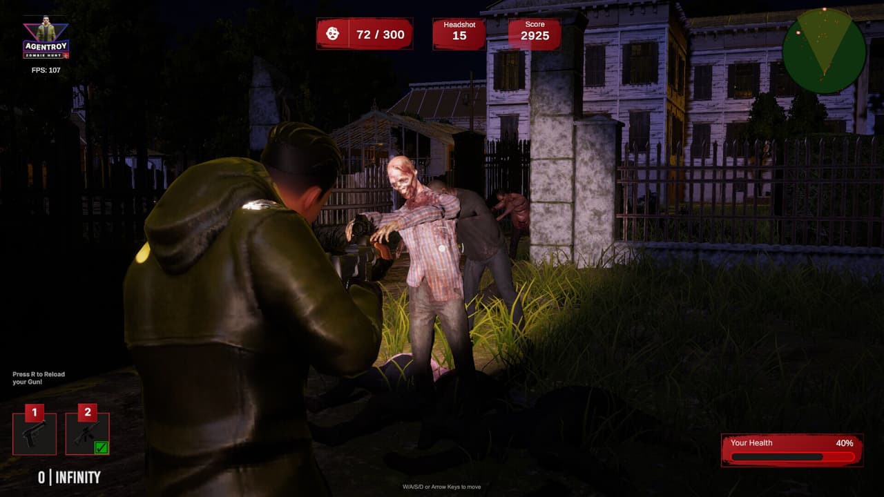 Agent Roy - Zombie Hunt screenshot 6