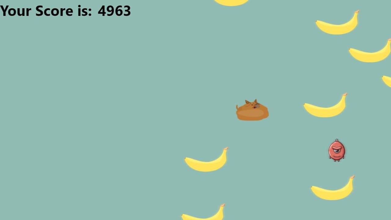 Cat doesnt like banana screenshot 2