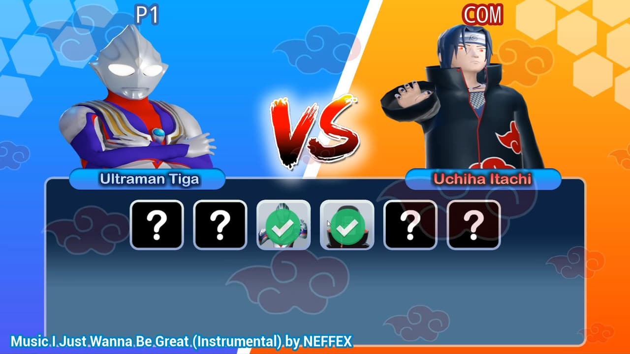 Ultraman VS Akatsuki Fanmade Game JUST FOR FUN :D