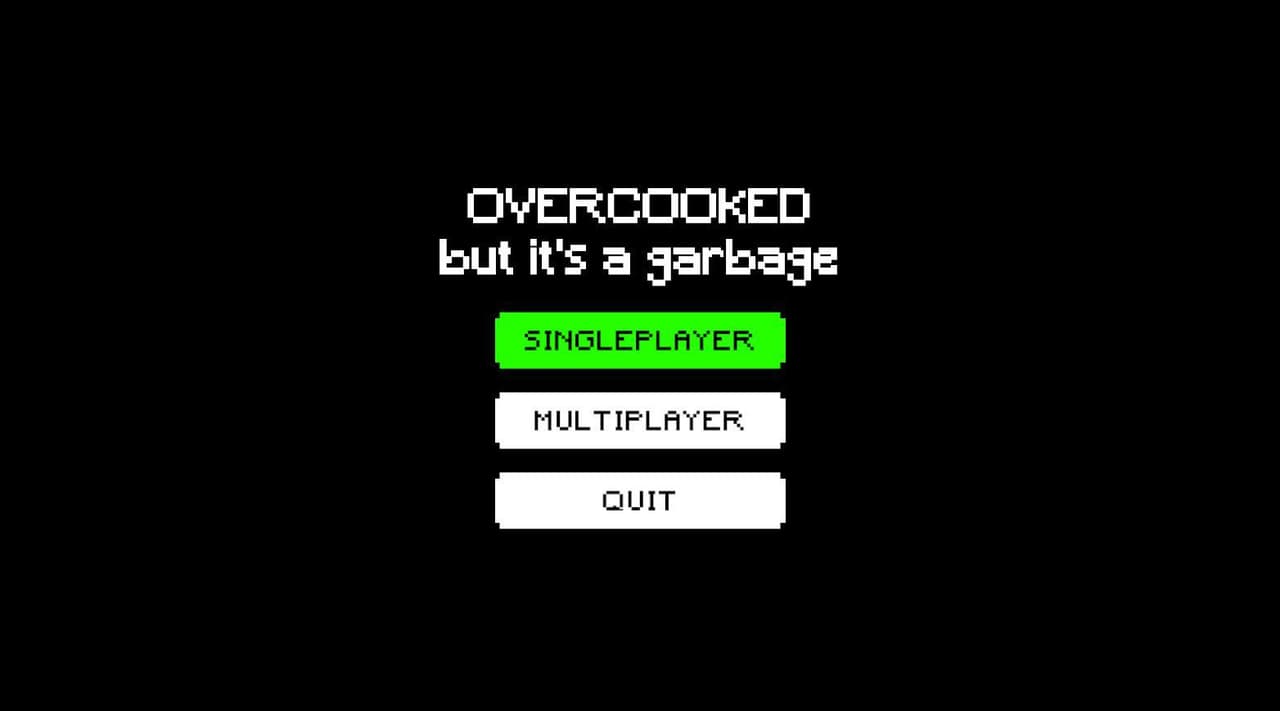 Overcooked but its a garbage screenshot 2