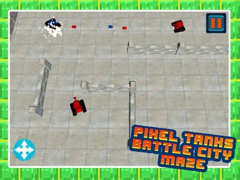 Pixel Tanks - Battle City Maze