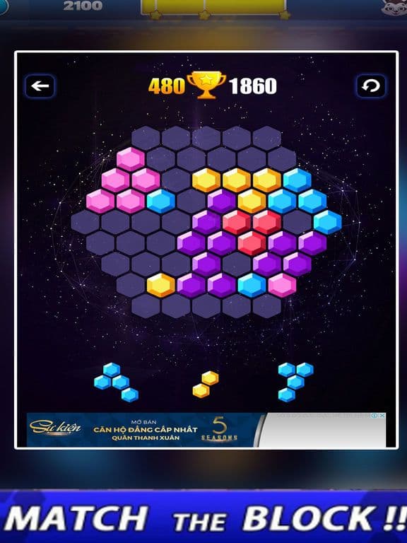Hexa Hero Match screenshot 2