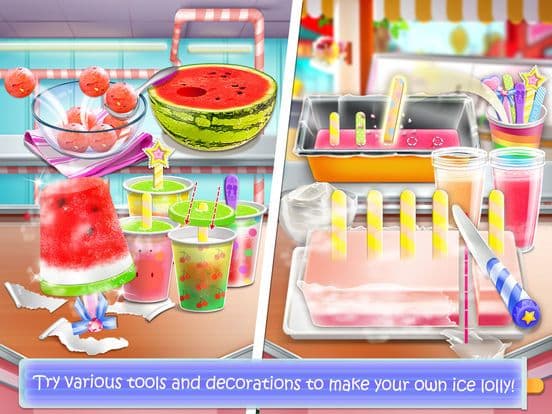 Ice Cream Lollipop Food Maker screenshot 2