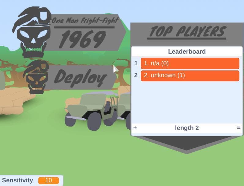 One Man Fright-Fight 1969 screenshot 3