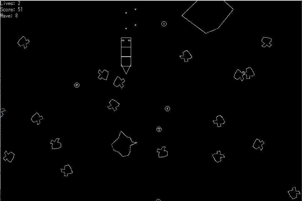 Snake-A-Roid (MiniLD#67) screenshot 4